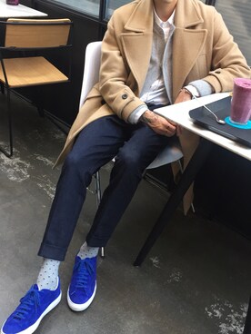 「menswear」｜동바오さん（メンズ・184cm）の冬コーディネート