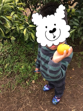 kanaさん(キッズ・100cm)の秋コーディネート