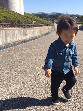 まるみ♡さん（キッズ・90cm）の冬コーディネート