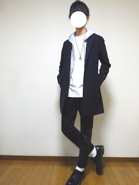 「improves（インプローブス）のアイテム（スウェット）」を使った、かずやさん（メンズ・180cm）の秋コーディネート