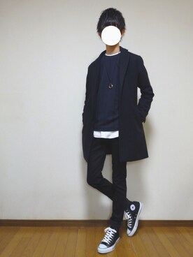 かずやさん（メンズ・180cm）の秋コーディネート