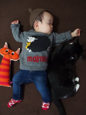 Ankoさん（キッズ・80cm）の冬コーディネート