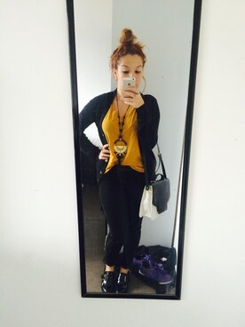 「Forever（フォーエバー）のアイテム」を使った、Julianaさん（レディース・154cm）の春コーディネート