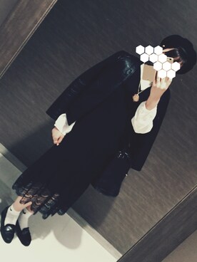 「8seconds（エイトセカンズ）のアイテム（ワンピース/ドレス）」を使った、Maharuさん（レディース・171cm）の秋コーディネート