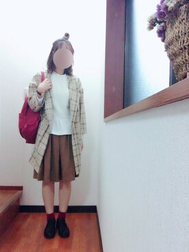 anさん（レディース・161cm）の秋コーディネート