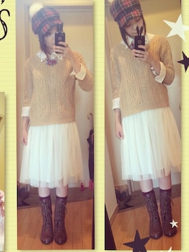 まちゅさん（レディース・154cm）の秋コーディネート