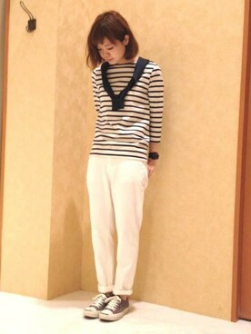 おかださん（レディース・164cm）の春コーディネート