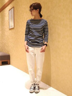 おかださん（レディース・164cm）の春コーディネート