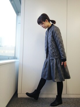 おかださん（レディース・164cm）の冬コーディネート