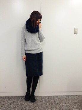 おかださん（レディース・164cm）の冬コーディネート