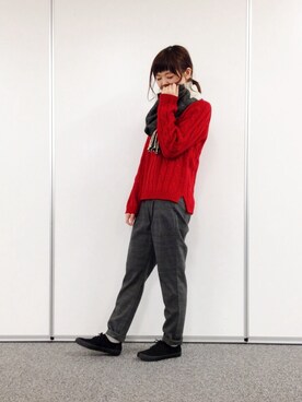 おかださん（レディース・164cm）の冬コーディネート