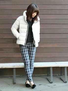 おかださん（レディース・164cm）の冬コーディネート