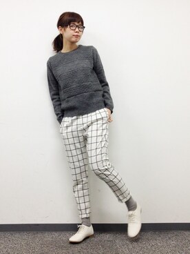 おかださん（レディース・164cm）の冬コーディネート