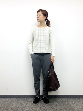 おかださん（レディース・164cm）の冬コーディネート