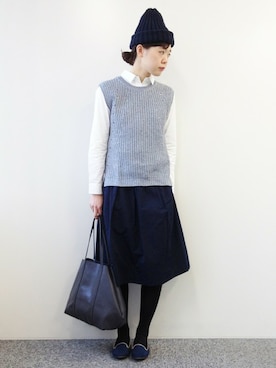 おかださん（レディース・164cm）の冬コーディネート