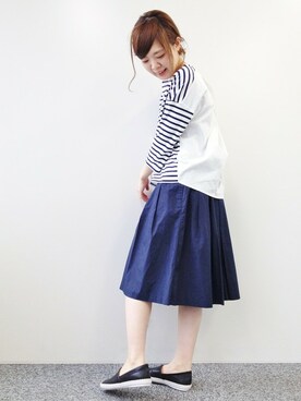 おかださん（レディース・164cm）の春コーディネート