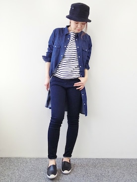 おかださん（レディース・164cm）の春コーディネート