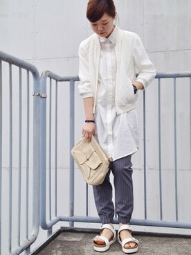 おかださん（レディース・164cm）の春コーディネート