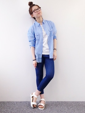 おかださん（レディース・164cm）の春コーディネート