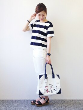 おかださん（レディース・164cm）の春コーディネート