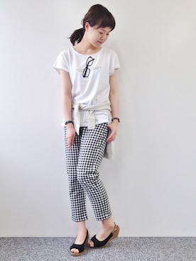 おかださん（レディース・164cm）の夏コーディネート