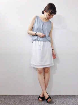 おかださん（レディース・164cm）の夏コーディネート