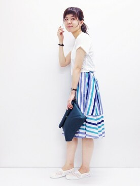 おかださん(レディース・164cm)の夏コーディネート