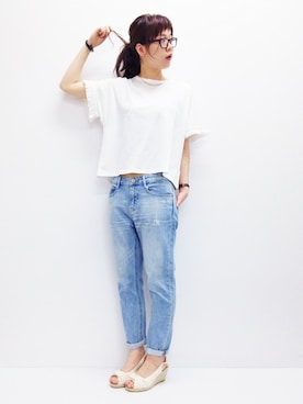 おかださん（レディース・164cm）の夏コーディネート