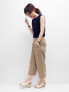 おかださん(レディース・164cm)の夏コーディネート