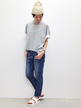 おかださん（レディース・164cm）の夏コーディネート