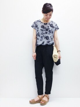 おかださん（レディース・164cm）の夏コーディネート