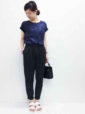 おかださん（レディース・164cm）の夏コーディネート