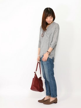 おかださん（レディース・164cm）の夏コーディネート