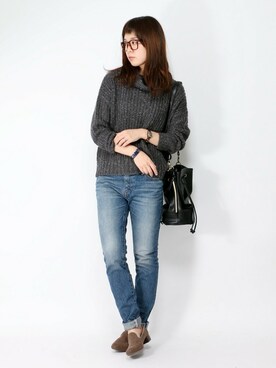 おかださん（レディース・164cm）の秋コーディネート