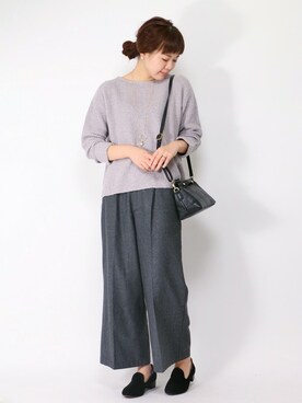 おかださん（レディース・164cm）の冬コーディネート