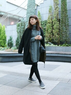 おかださん(レディース・164cm)の冬コーディネート