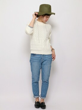 おかださん（レディース・164cm）の冬コーディネート