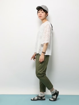 おかださん（レディース・164cm）の春コーディネート