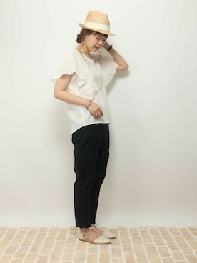 おかださん（レディース・164cm）の夏コーディネート