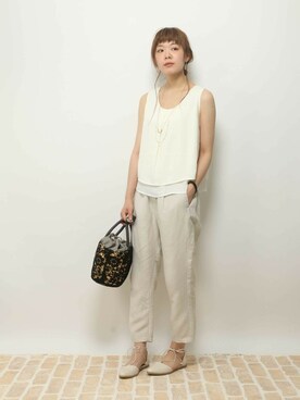 おかださん（レディース・164cm）の夏コーディネート