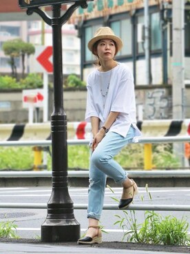 おかださん(レディース・164cm)の夏コーディネート