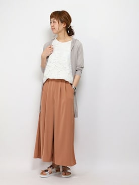 おかださん（レディース・164cm）の夏コーディネート