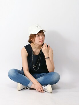 おかださん（レディース・164cm）の夏コーディネート