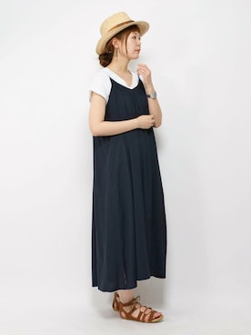 おかださん（レディース・164cm）の夏コーディネート