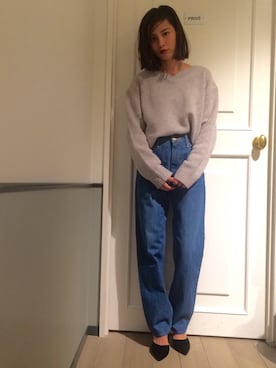 「寒い」｜はるさん（レディース・152cm）の秋コーディネート