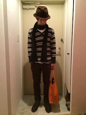 「nonnative（ノンネイティブ）のアイテム（ニット/セーター）」を使った、taikiさん（メンズ・168cm）の春コーディネート