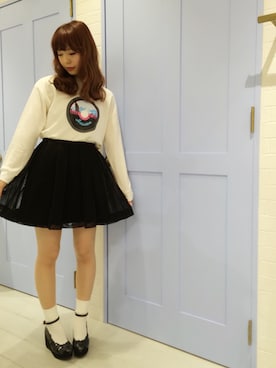 「ISBIT（アイズビット）のアイテム（トップス）」を使った、、さん（レディース・157cm）の春コーディネート