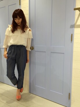 「アイテム（ワンピース）」を使った、、さん（レディース・157cm）の春コーディネート