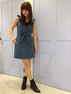 「ISBIT（アイズビット）のアイテム」を使った、、さん（レディース・157cm）の夏コーディネート