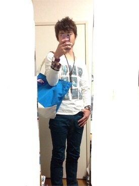 けろさん（メンズ・162cm）の春コーディネート